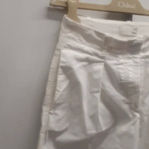 Wilfred Free White Pants Boyfriend Pants 28" Waist size 4 - Picture 4 of 8
